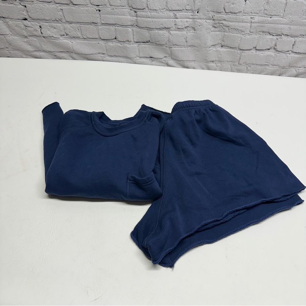 Lunya soft  Blue women’s pajamas set sz xs - Picture 12 of 12